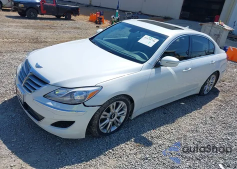 2012 Hyundai Genesis 3.8 z USA, uszkodzony, nr VIN KMHGC4DD2CU161520